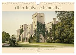 Viktorianische Landsitze (Wandkalender 2024 DIN A4 quer), CALVENDO Monatskalender von Camadini,  Marena