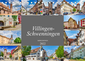 Villingen-Schwenningen Stadtansichten (Tischkalender 2022 DIN A5 quer) von Meutzner,  Dirk