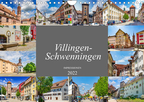Villingen-Schwenningen Stadtansichten (Wandkalender 2022 DIN A4 quer) von Meutzner,  Dirk