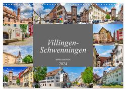 Villingen-Schwenningen Stadtansichten (Wandkalender 2024 DIN A3 quer), CALVENDO Monatskalender von Meutzner,  Dirk