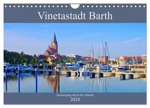 Vinetastadt Barth – Spaziergang durch die historische Stadt (Wandkalender 2024 DIN A4 quer), CALVENDO Monatskalender von LianeM,  LianeM