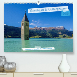 Vinschgau & Ortleralpen (Premium, hochwertiger DIN A2 Wandkalender 2023, Kunstdruck in Hochglanz) von A. R. Langlotz,  Markus