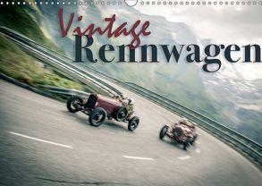 Vintage Rennwagen (Wandkalender 2018 DIN A3 quer) von Hinrichs,  Johann