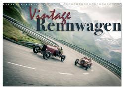 Vintage Rennwagen (Wandkalender 2024 DIN A3 quer), CALVENDO Monatskalender von Hinrichs,  Johann