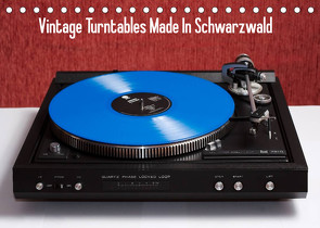 Vintage Turntables Made In Schwarzwald (Tischkalender 2023 DIN A5 quer) von Mueller,  Gerhard