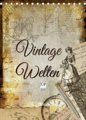 Vintage Welten (Tischkalender 2022 DIN A5 hoch) von Bergmann,  Kathleen