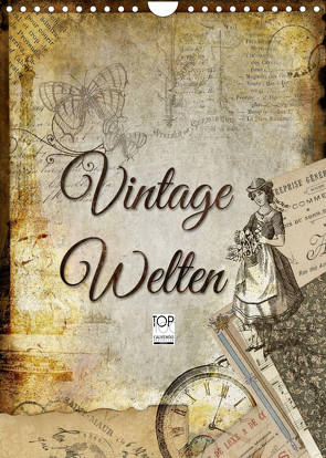 Vintage Welten (Wandkalender 2022 DIN A4 hoch) von Bergmann,  Kathleen