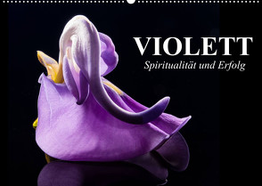 Violett. Spiritualität und Erfolg (Wandkalender 2022 DIN A2 quer) von Stanzer,  Elisabeth