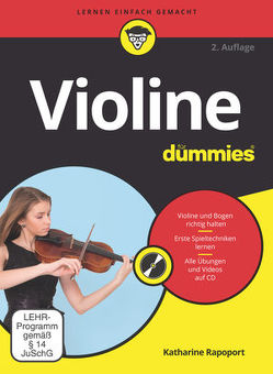 Violine für Dummies von Rapoport,  Katharine