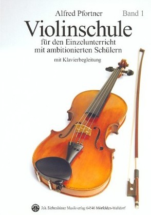 Violinschule Band 1 mit CD von Pfortner,  Alfred