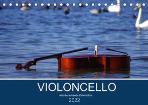 VIOLONCELLO – atemberaubende Cellomotive (Tischkalender 2022 DIN A5 quer) von Hoffmann,  Daniel
