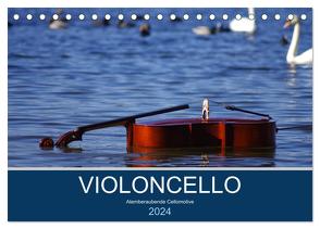 VIOLONCELLO – atemberaubende Cellomotive (Tischkalender 2024 DIN A5 quer), CALVENDO Monatskalender von Hoffmann,  Daniel