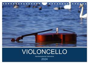 VIOLONCELLO – atemberaubende Cellomotive (Wandkalender 2024 DIN A4 quer), CALVENDO Monatskalender von Hoffmann,  Daniel
