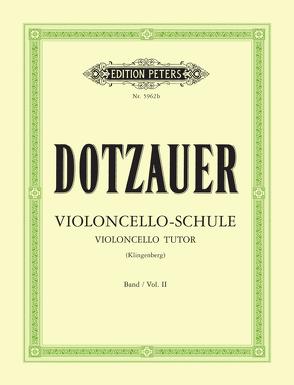 Violoncello-Schule – Band 2 von Dotzauer,  Justus Johann Friedrich