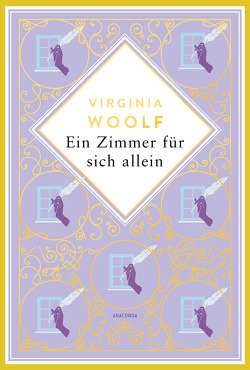 Virginia Woolf, Ein Zimmer für sich allein. Schmuckausgabe mit Goldprägung von Kröning,  Christel, Woolf,  Virginia