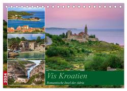 Vis Kroatien – Romantische Insel der Adria (Tischkalender 2024 DIN A5 quer), CALVENDO Monatskalender von Kruse,  Joana