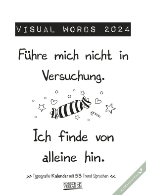 Visual Words 2024 von Korsch Verlag
