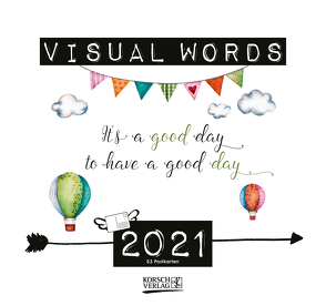 Visual Words Aquarell 2021 von Korsch Verlag