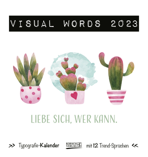 Visual Words Aquarell 2023 von Korsch Verlag