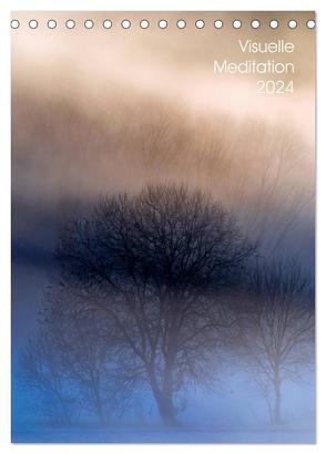 Visuelle Meditation – Glühende Wipfel (Tischkalender 2024 DIN A5 hoch), CALVENDO Monatskalender von Hofmann,  Tony