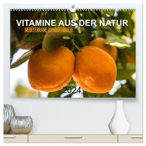 VITAMINE AUS DER NATUR (hochwertiger Premium Wandkalender 2024 DIN A2 quer), Kunstdruck in Hochglanz von Hilger,  Axel