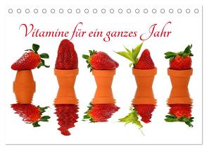Vitamine für ein ganzes Jahr (Tischkalender 2024 DIN A5 quer), CALVENDO Monatskalender von Sarnade,  Sarnade