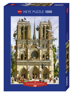 Vive Notre Dame! Puzzle von Loup,  Jean-Jacques