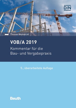 VOB/A 2019 von Mestwerdt,  Thomas