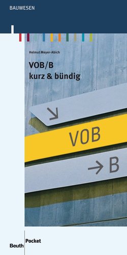 VOB/B von Meyer-Abich,  Helmut