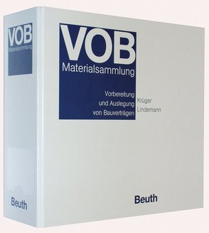 VOB-Materialsammlung von Frisch,  Andreas, Stinner,  Bettina, von Wietersheim,  Mark