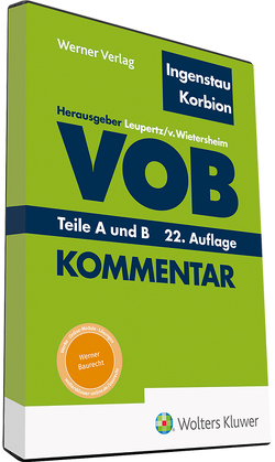 VOB Teile A und B ( DVD ) von Ingenstau,  Heinz, Korbion,  Hermann, Leupertz,  Stefan, von Wietersheim,  Mark