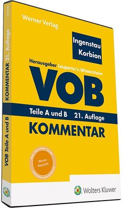 VOB Teile A und B ( DVD ) von Ingenstau,  Heinz, Korbion,  Hermann, Leupertz,  Stefan, von Wietersheim,  Mark