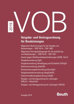 VOB Zusatzband 2019 – Buch mit E-Book