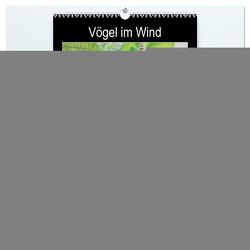 Vögel im Wind (hochwertiger Premium Wandkalender 2024 DIN A2 hoch), Kunstdruck in Hochglanz von Lots,  Heidi