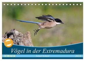 Vögel in der Extremadura (Tischkalender 2024 DIN A5 quer), CALVENDO Monatskalender von schmid,  huttwil (schweiz),  samuel