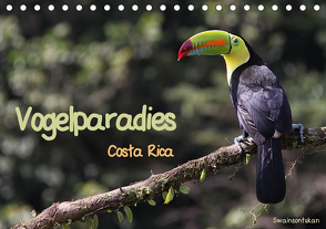 Vogelparadies Costa Rica (Tischkalender 2021 DIN A5 quer) von Imhof,  Walter