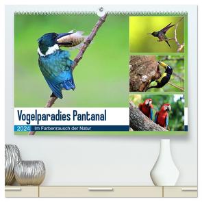 Vogelparadies Pantanal (hochwertiger Premium Wandkalender 2024 DIN A2 quer), Kunstdruck in Hochglanz von und Michael Herzog,  Yvonne