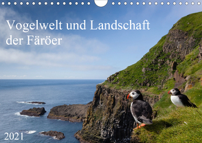 Vogelwelt und Landschaft der Färöer (Wandkalender 2021 DIN A4 quer) von Utelli,  Anna-Barbara