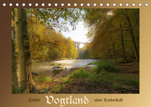 Vogtland – Farben einer Landschaft (Tischkalender 2022 DIN A5 quer) von Männel,  Ulrich