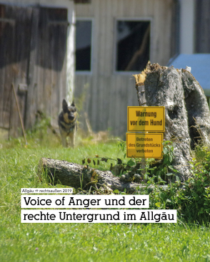 Voice of Anger und der rechte Untergrund im Allgäu von Lipp,  Sebastian