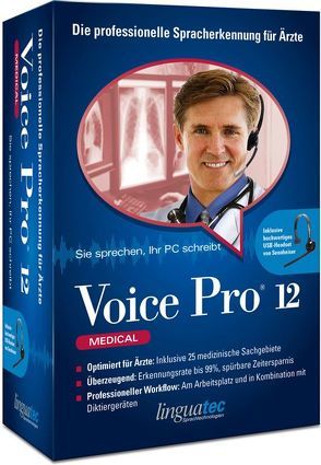 Voice Pro 12 Medical von Linguatec Sprachtechnologien GmbH