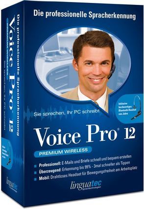 Voice Pro 12 Premium Wireless von Linguatec Sprachtechnologien GmbH