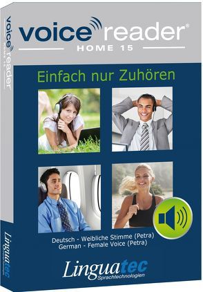 Voice Reader Home 15 Deutsch – weibliche Stimme (Petra) von Linguatec Sprachtechnologien GmbH