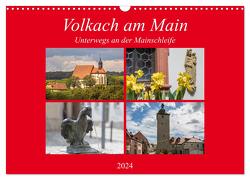 Volkach am Main (Wandkalender 2024 DIN A3 quer), CALVENDO Monatskalender von Will,  Hans