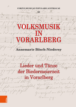 Volksmusik in Vorarlberg von Bösch-Niederer,  Annemarie