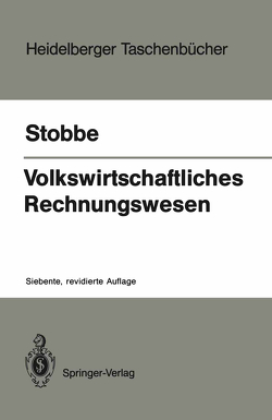 Volkswirtschaftliches Rechnungswesen von Stobbe,  Alfred