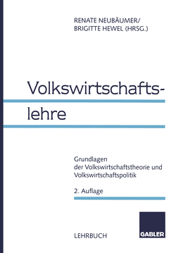 Volkswirtschaftslehre von Hewel,  Brigitte, Neubäumer,  Renate