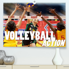 Volleyball Action (Premium, hochwertiger DIN A2 Wandkalender 2022, Kunstdruck in Hochglanz) von Robert,  Boris