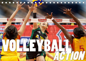 Volleyball Action (Tischkalender 2023 DIN A5 quer) von Robert,  Boris