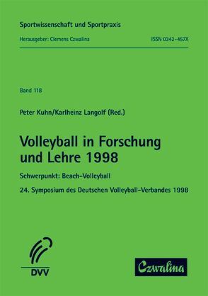 Volleyball in Forschung und Lehre 1998 von Kühn,  Peter, Langolf,  Karlheinz